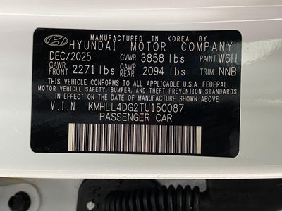 2026 Hyundai Elantra SE