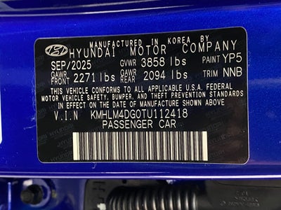 2026 Hyundai Elantra SEL Sport