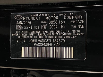 2026 Hyundai Elantra SEL Sport
