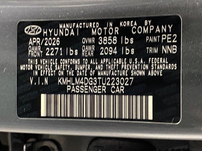 2026 Hyundai Elantra SEL Sport