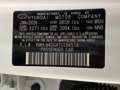 2026 Hyundai Elantra SEL Sport