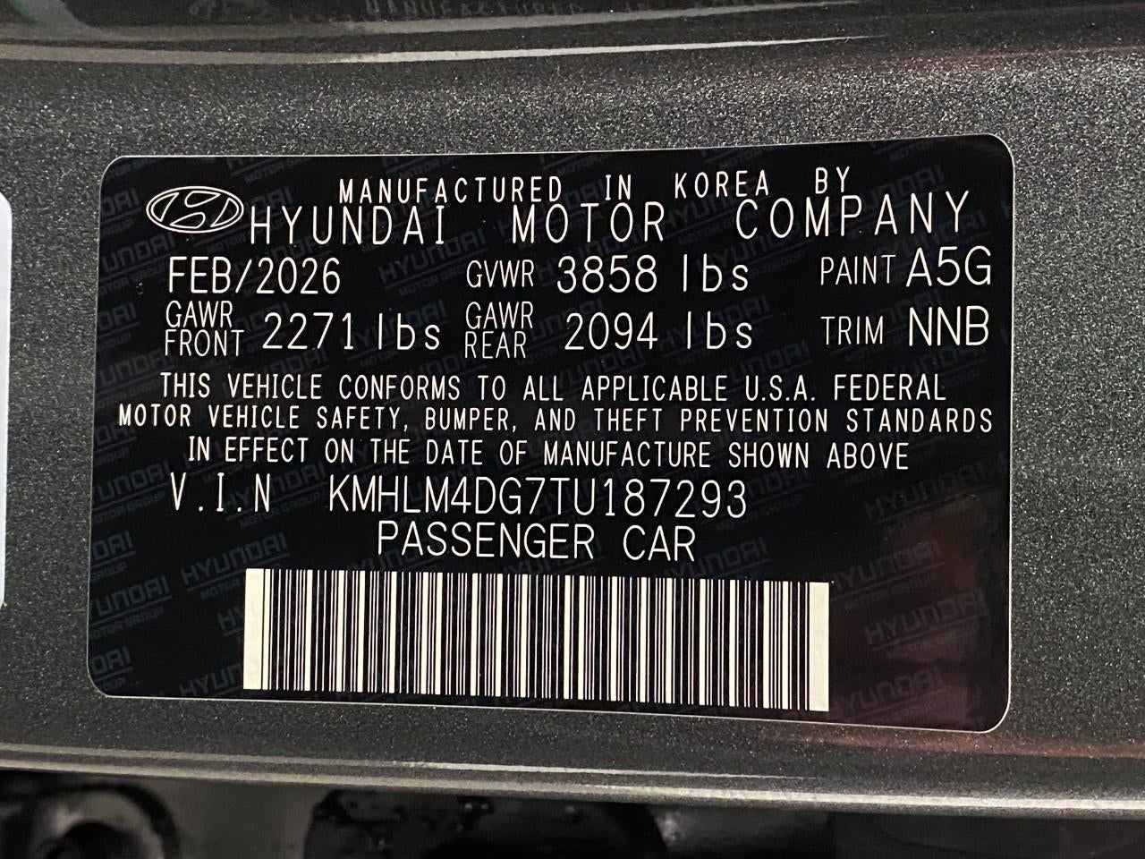 2026 Hyundai Elantra SEL Sport