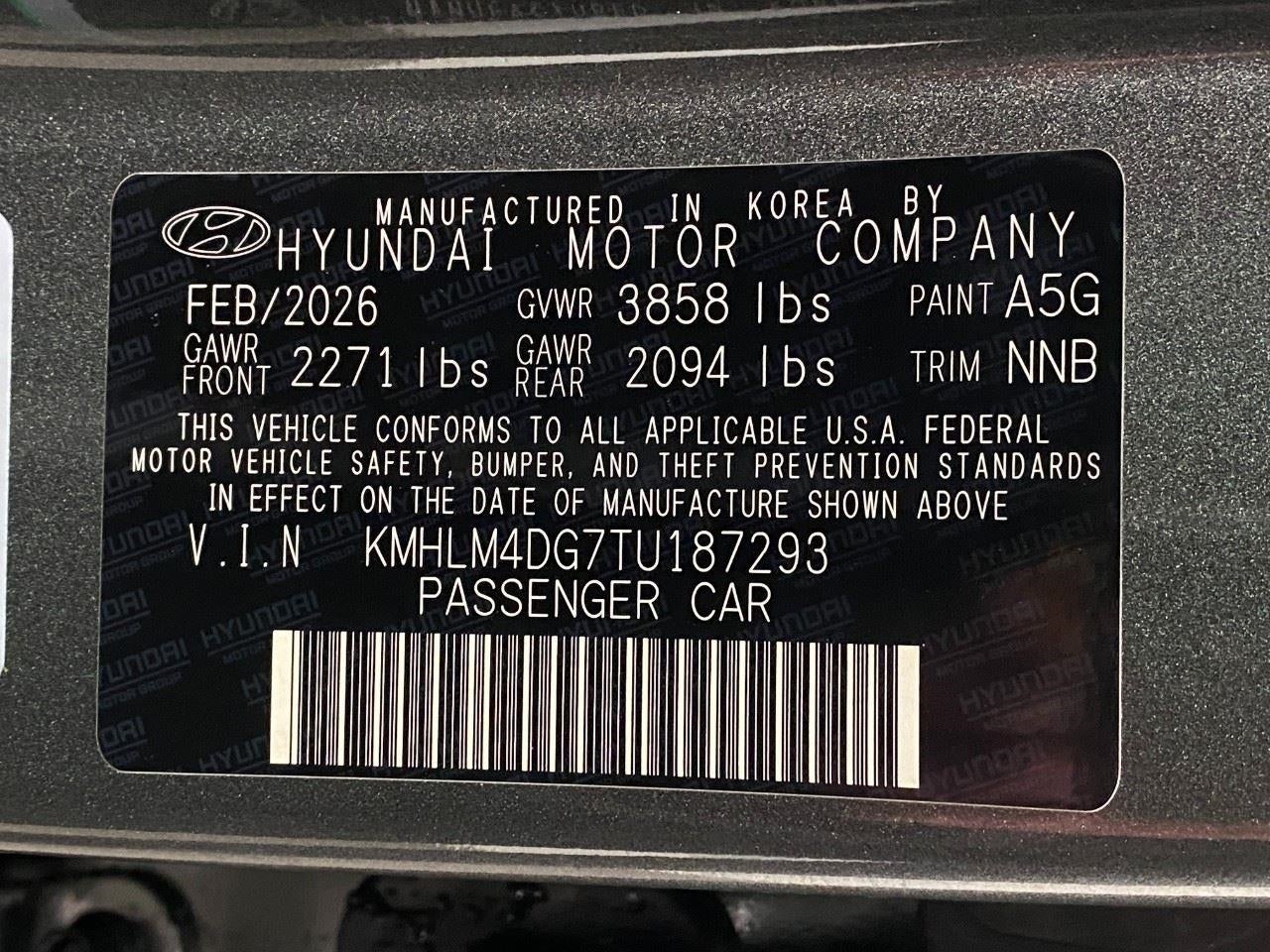 2026 Hyundai Elantra SEL Sport