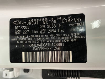 2026 Hyundai Elantra SEL Sport