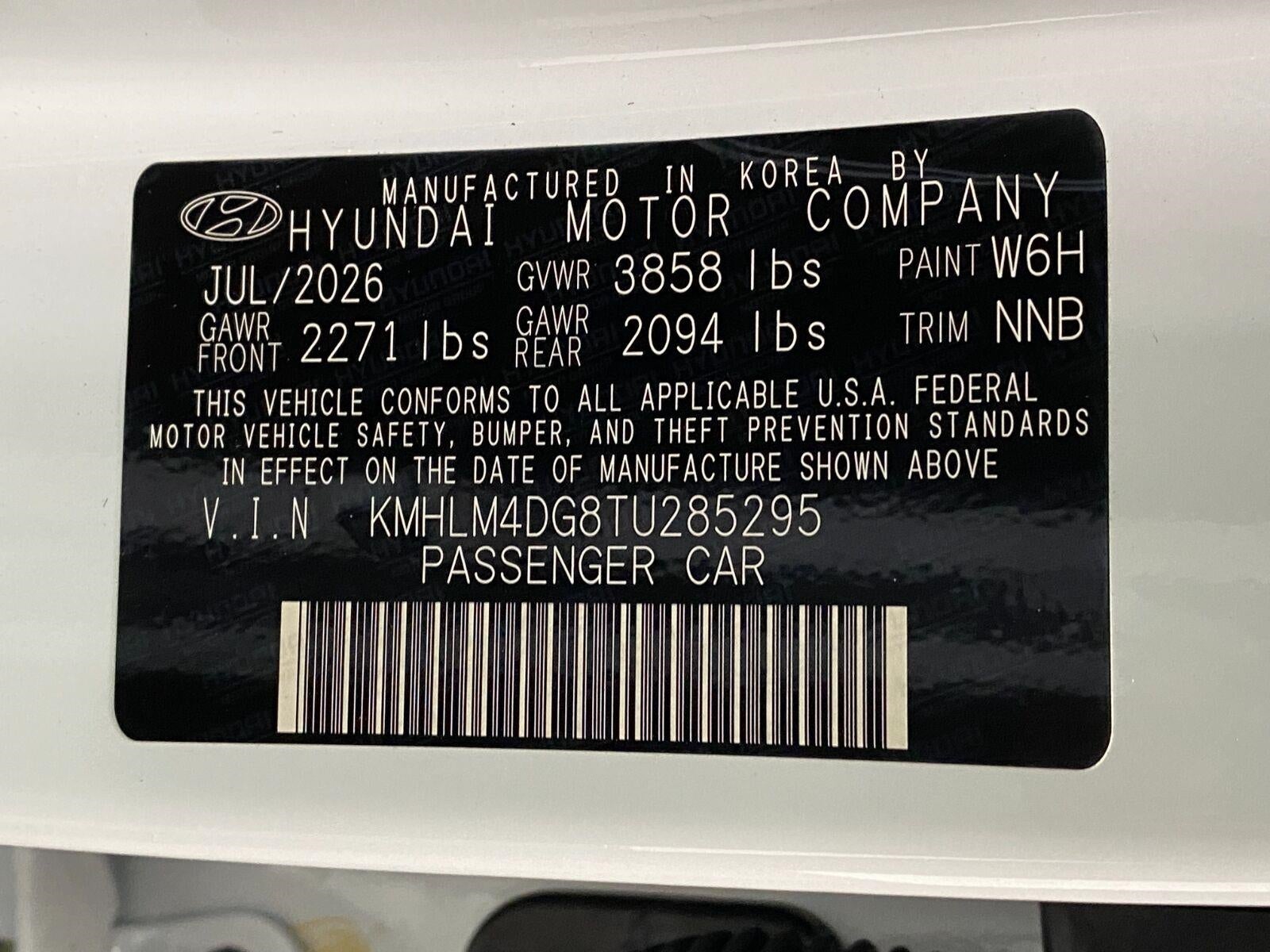 2026 Hyundai Elantra SEL Sport Plus