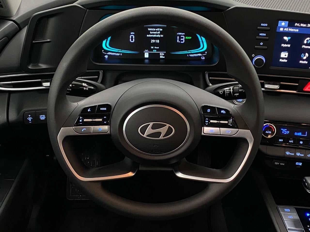 2026 Hyundai Elantra Hybrid Blue