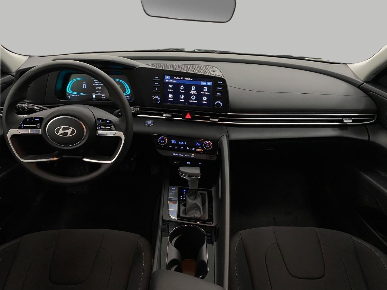 2026 Hyundai Elantra Hybrid Blue