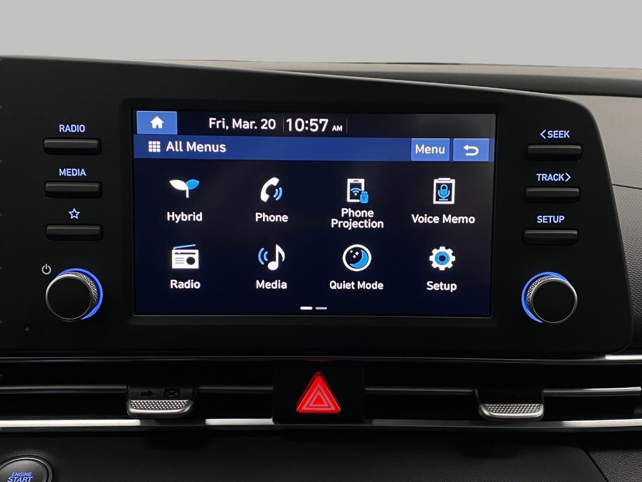 2026 Hyundai Elantra Hybrid Blue