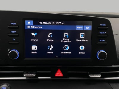 2026 Hyundai Elantra Hybrid Blue