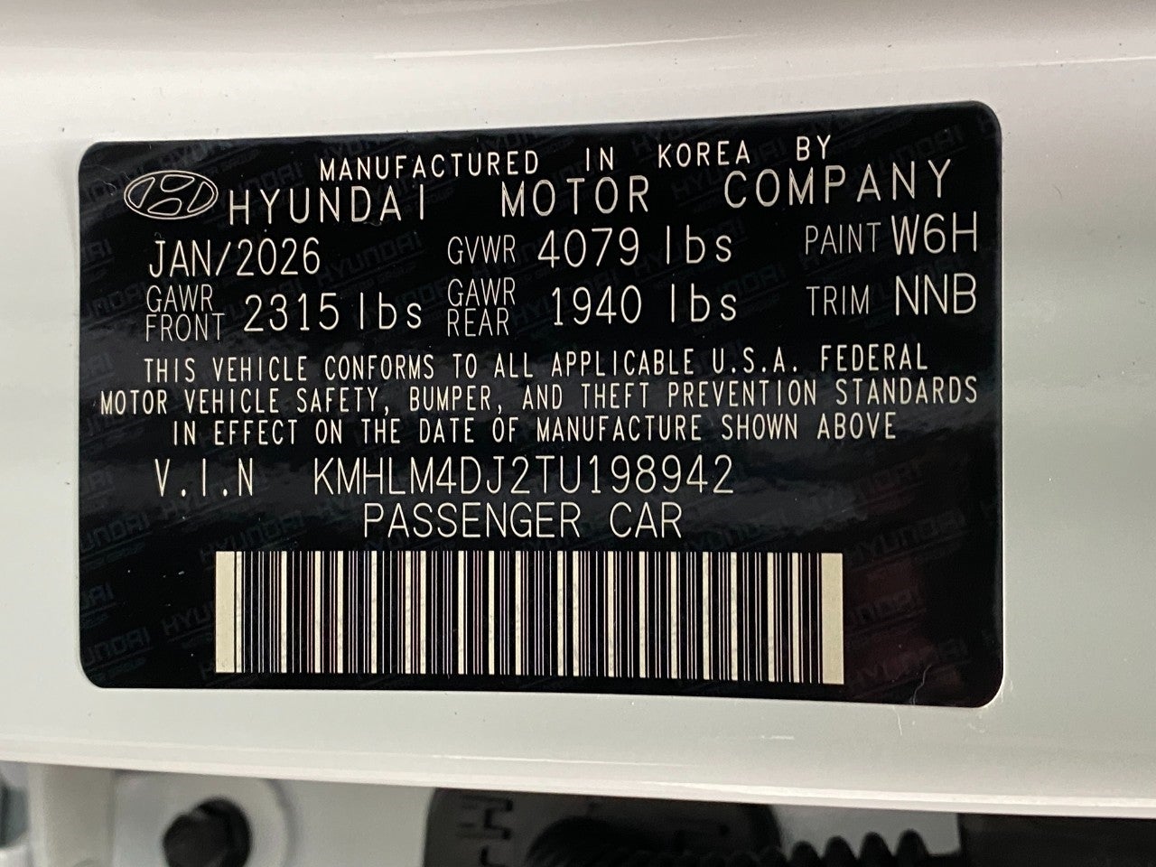 2026 Hyundai Elantra Hybrid Blue