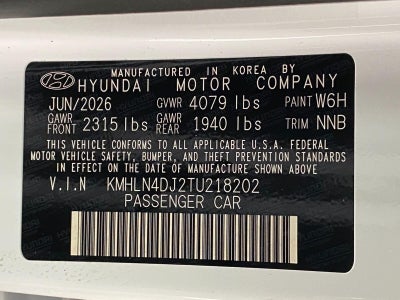 2026 Hyundai Elantra Hybrid Limited