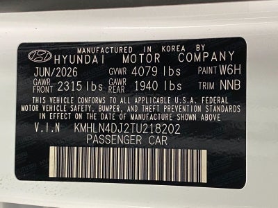 2026 Hyundai Elantra Hybrid Limited
