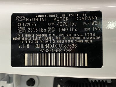 2026 Hyundai Elantra Hybrid Limited