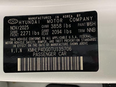 2026 Hyundai Elantra Limited