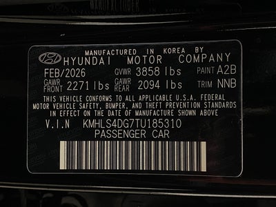 2026 Hyundai Elantra SEL Sport Premium