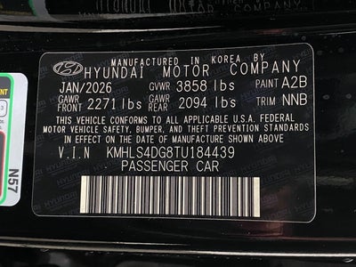 2026 Hyundai Elantra SEL Sport Premium