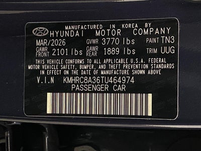 2026 Hyundai Venue SEL w/Two-Tone Roof