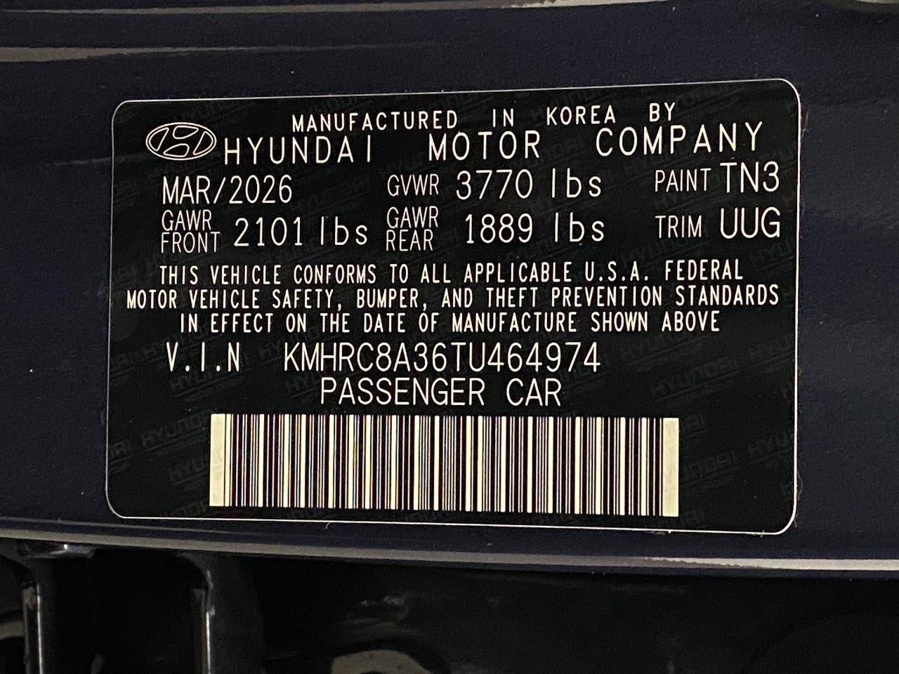 2026 Hyundai Venue SEL w/Two-Tone Roof