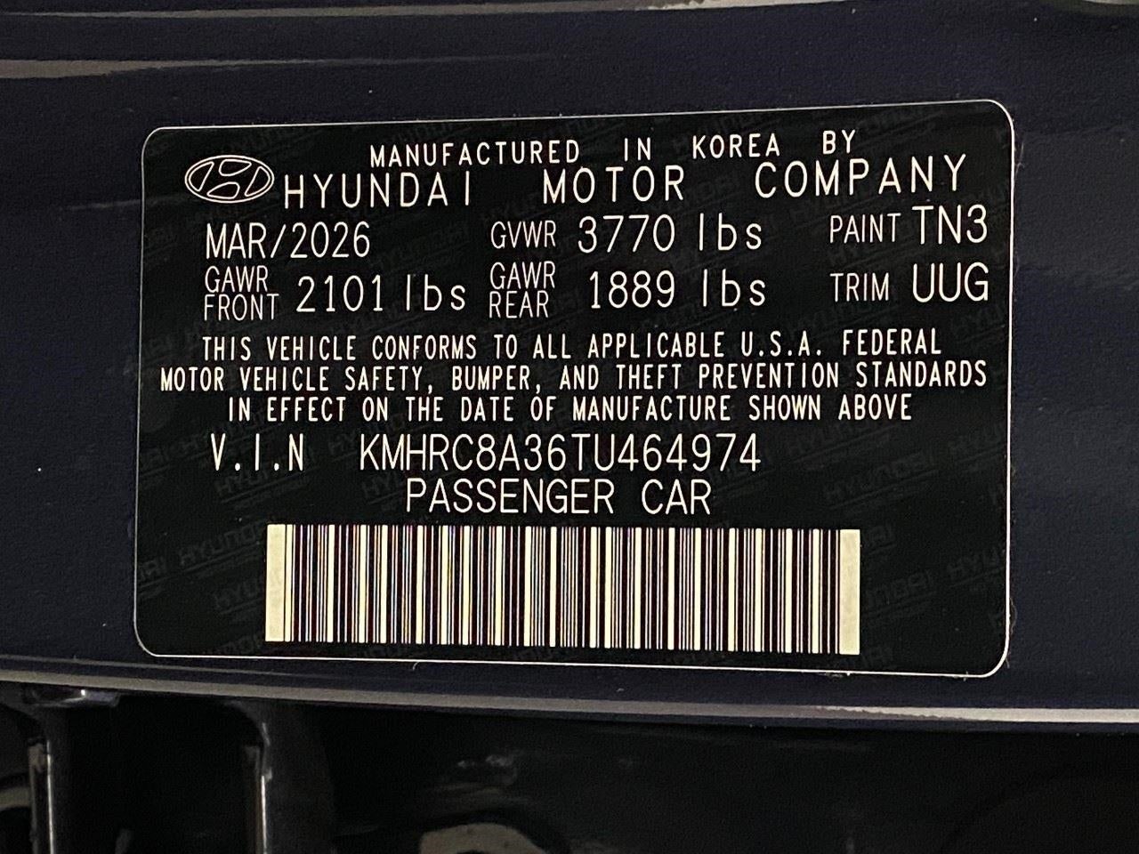 2026 Hyundai Venue SEL w/Two-Tone Roof
