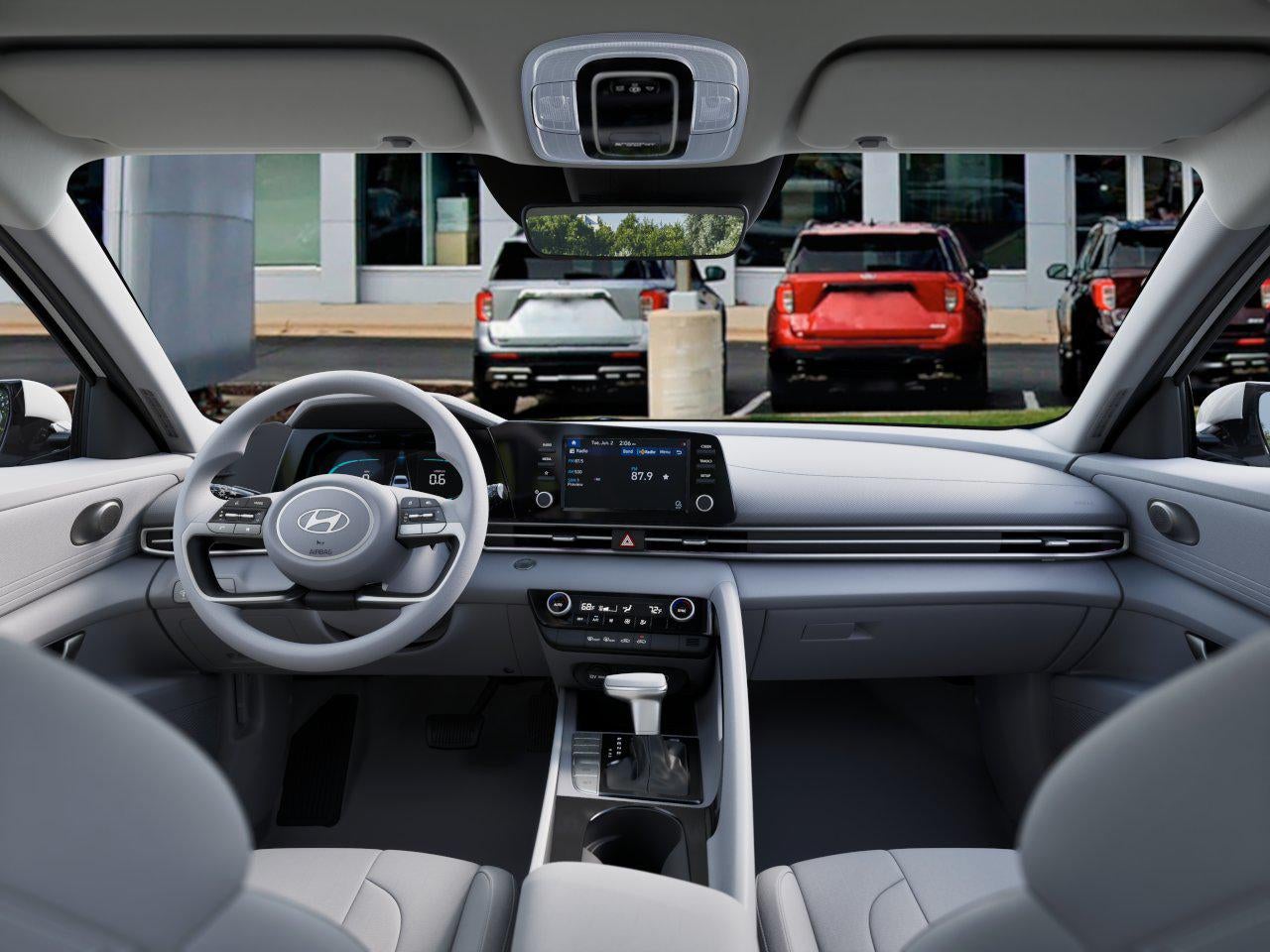 2026 Hyundai Elantra Hybrid Blue