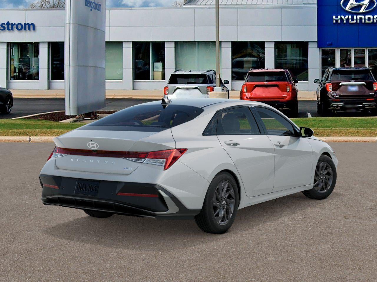 2026 Hyundai Elantra Hybrid Blue