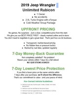2019 Jeep Wrangler Unlimited Rubicon 4x4