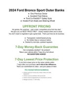 2024 Ford Bronco Sport Outer Banks 4x4