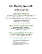 2024 Chevrolet Equinox FWD 4dr LS w/1LS