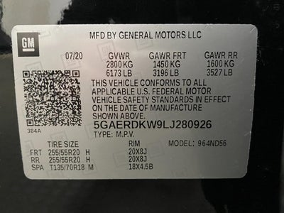 2020 Buick Enclave FWD 4dr Avenir
