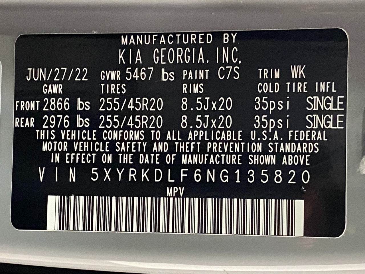 2022 Kia Sorento SX AWD