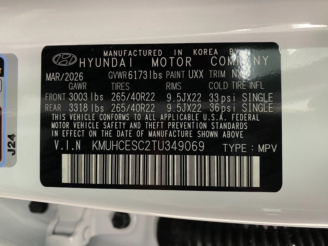2026 Genesis GV80 3.5T Prestige Black AWD