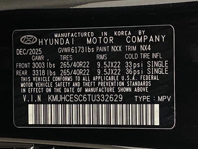 2026 Genesis GV80 3.5T Prestige Black AWD