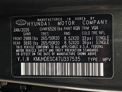2026 Genesis GV80 3.5T Advanced AWD