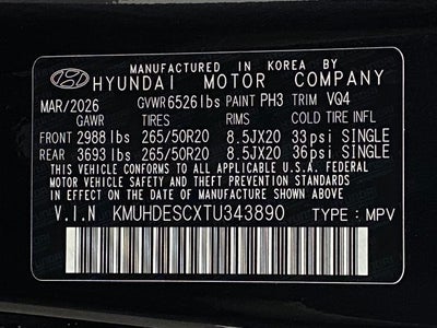 2026 Genesis GV80 3.5T Advanced AWD
