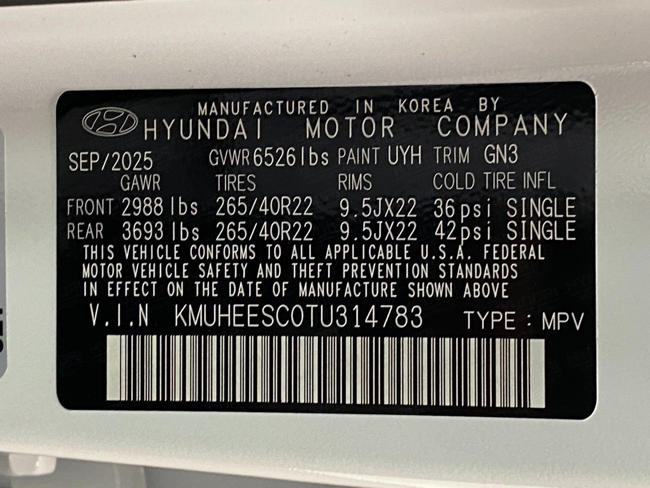 2026 Genesis GV80 3.5T Prestige AWD