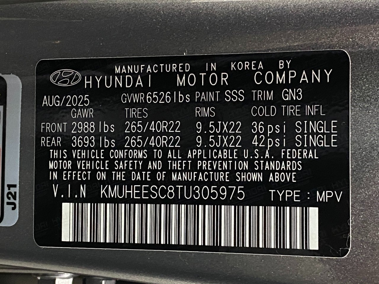 2026 Genesis GV80 3.5T Prestige AWD