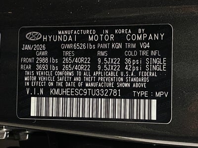 2026 Genesis GV80 3.5T Prestige AWD