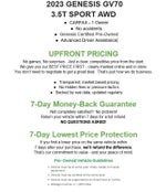 2023 Genesis GV70 3.5T Sport AWD