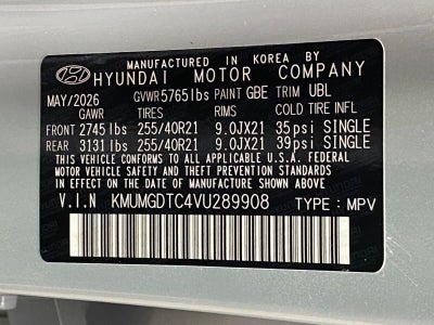 2027 Genesis GV70 3.5T PRESTIGE GRAPHITE