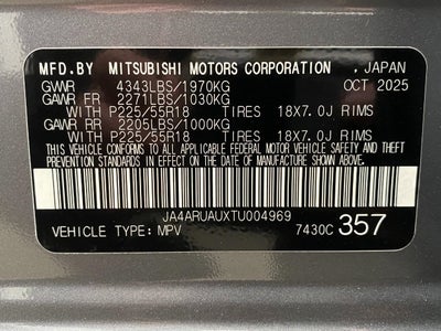 2026 Mitsubishi Outlander Sport ES 2.0 AWC