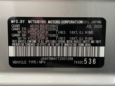 2026 Mitsubishi Eclipse Cross SE S-AWC