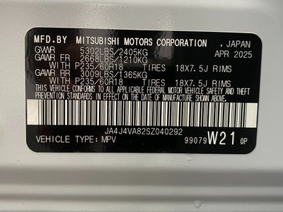 2025 Mitsubishi Outlander SE S-AWC