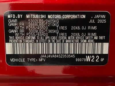 2025 Mitsubishi Outlander SE S-AWC