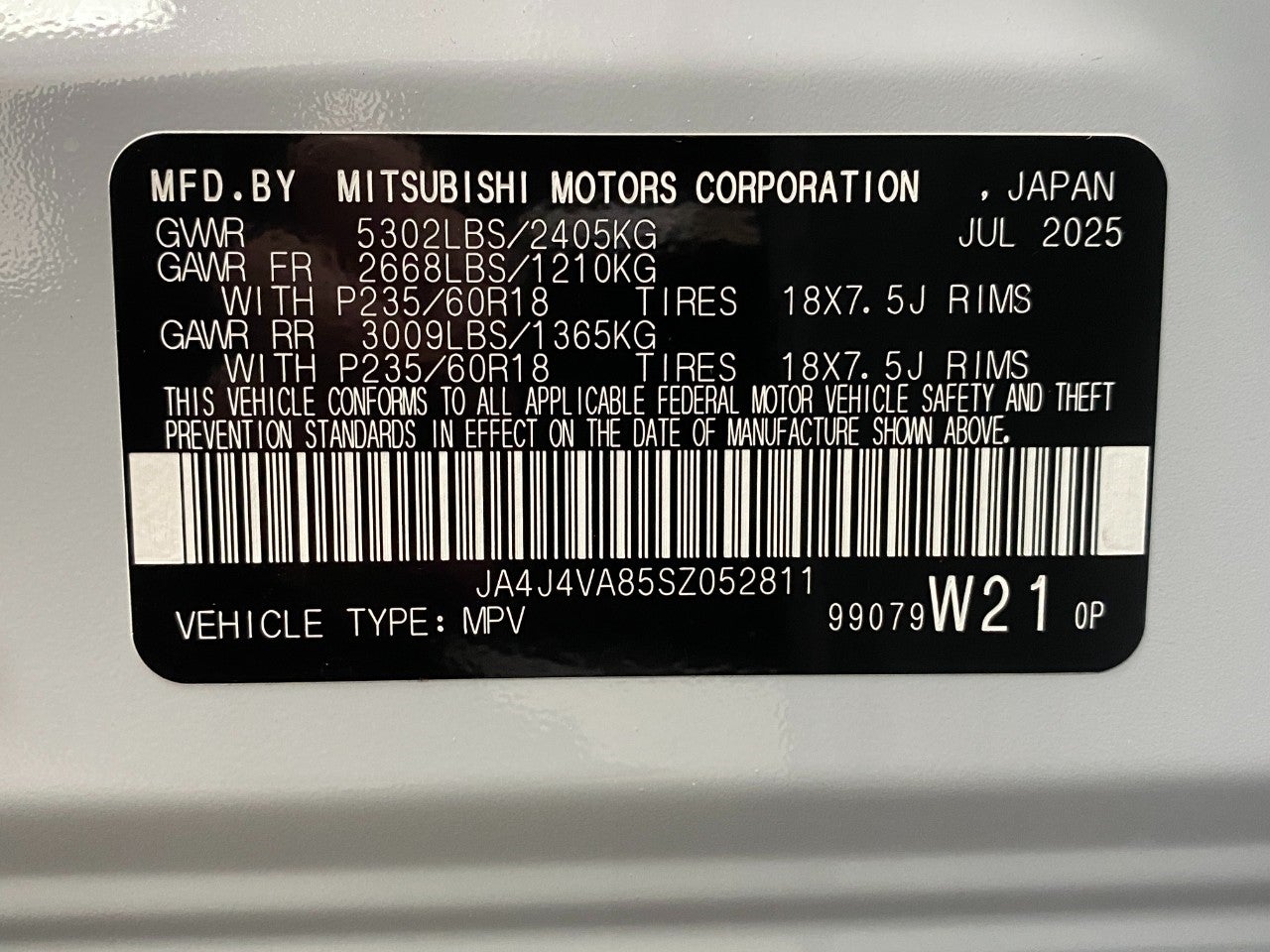 2025 Mitsubishi Outlander SE S-AWC
