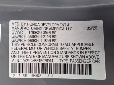 2026 Honda Civic Hatchback Sport CVT