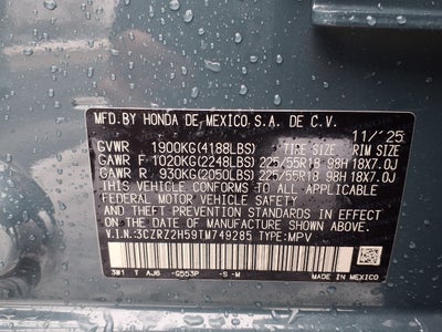 2026 Honda HR-V Sport AWD CVT