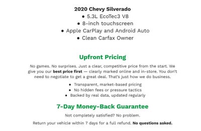 2020 Chevrolet Silverado 1500 4WD Crew Cab 147 RST
