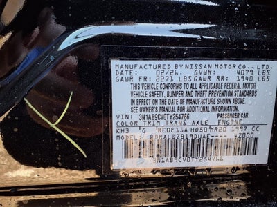 2026 Nissan Sentra SV Sedan