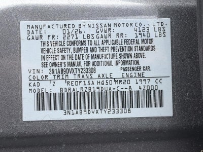 2026 Nissan Sentra SR Sedan