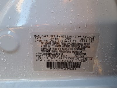 2025 Nissan Versa SR